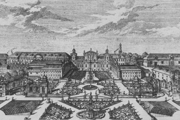 Barokní zámek v 18. století